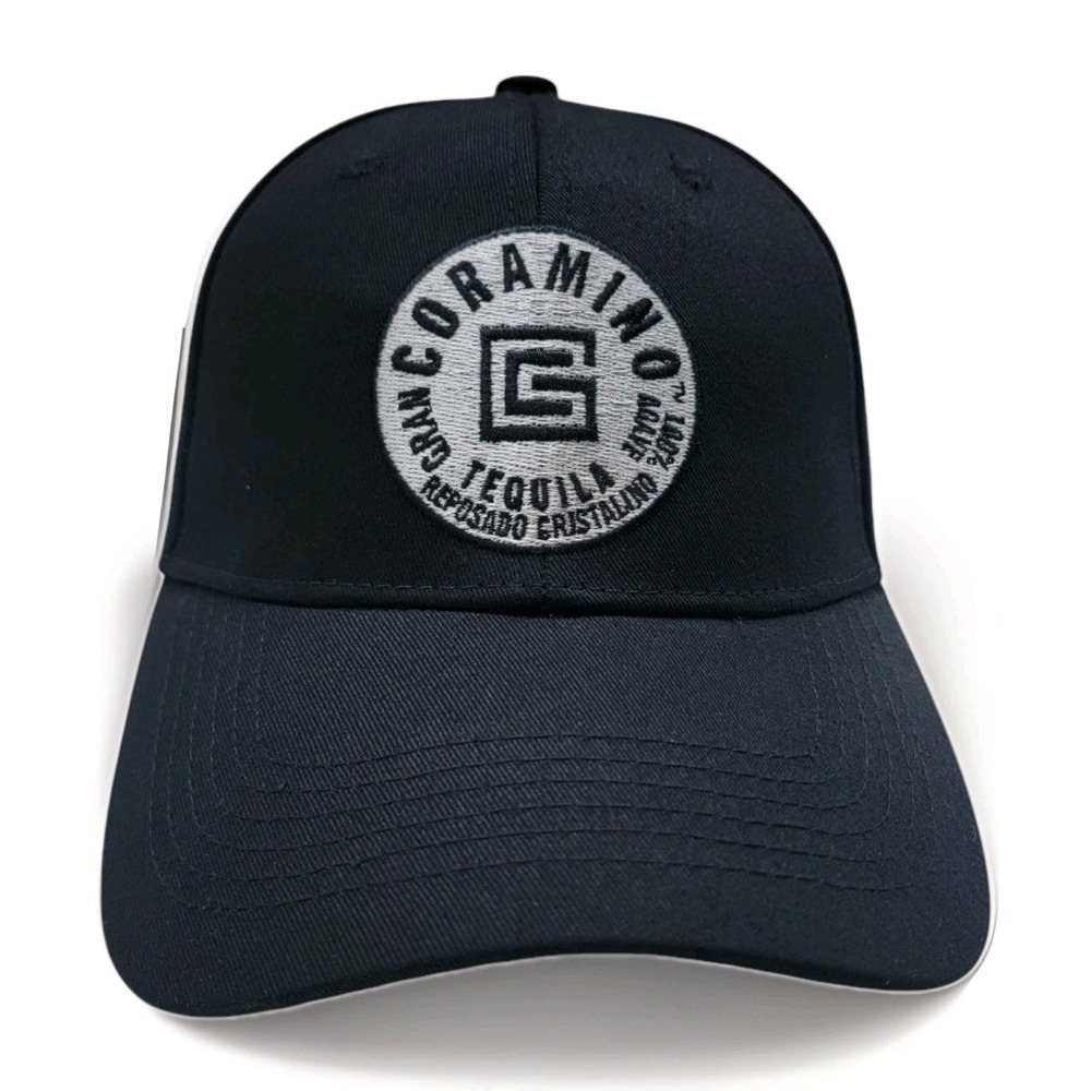 Gran Coramino Agave Tequila Hat Kevin Hart Alcohol Bar‎ Strapback Golf Cap Black